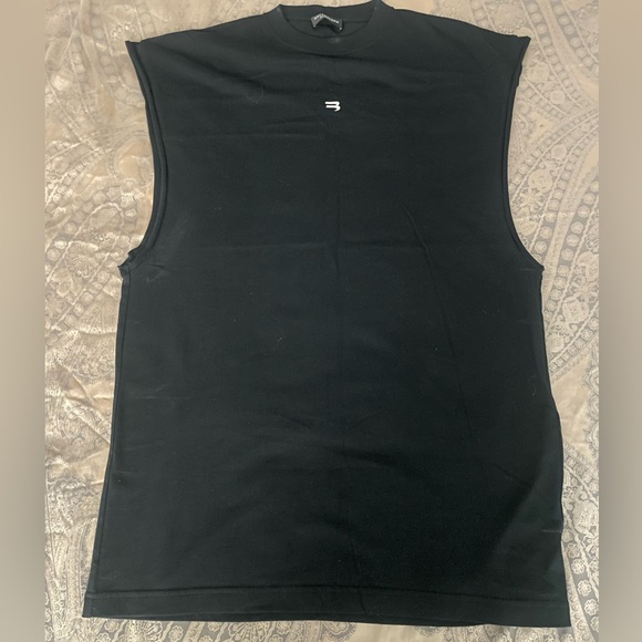 Balenciaga Mens B tank Top Shirt Sz XS NWT - Picture 2 of 7